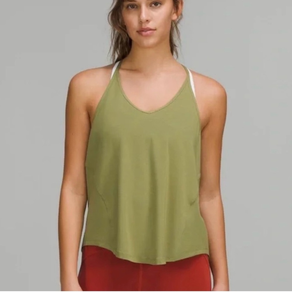 Lululemon - Modal-Silk Yoga Tank Top